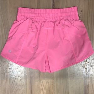 Lululemon neon pink shorts size 8